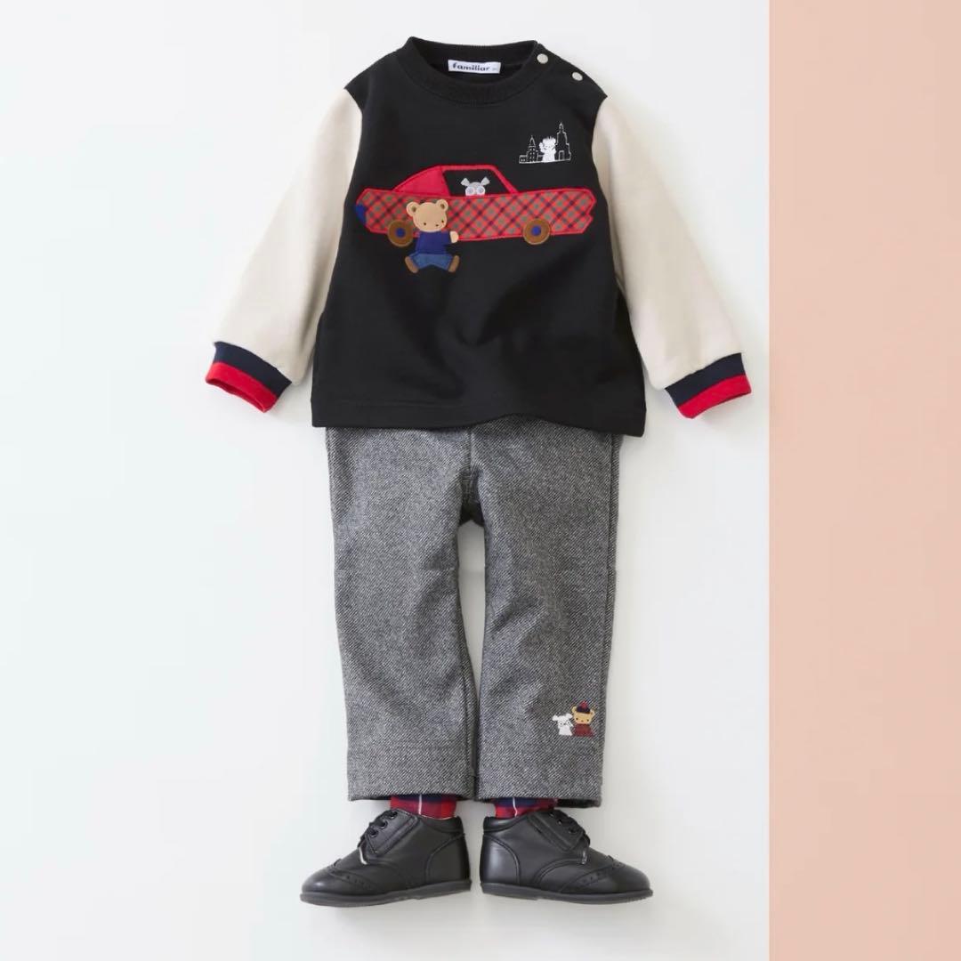 familiar 100cm 新作 男の子トレーナー