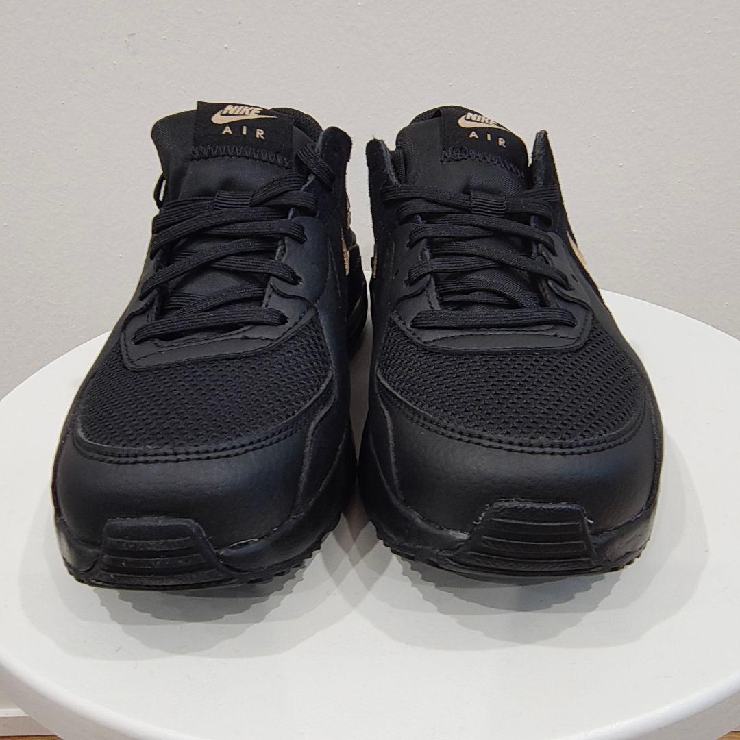 Nike Air Max ナイキ 黒 ブラック レオパード ヒョウ柄 24cm