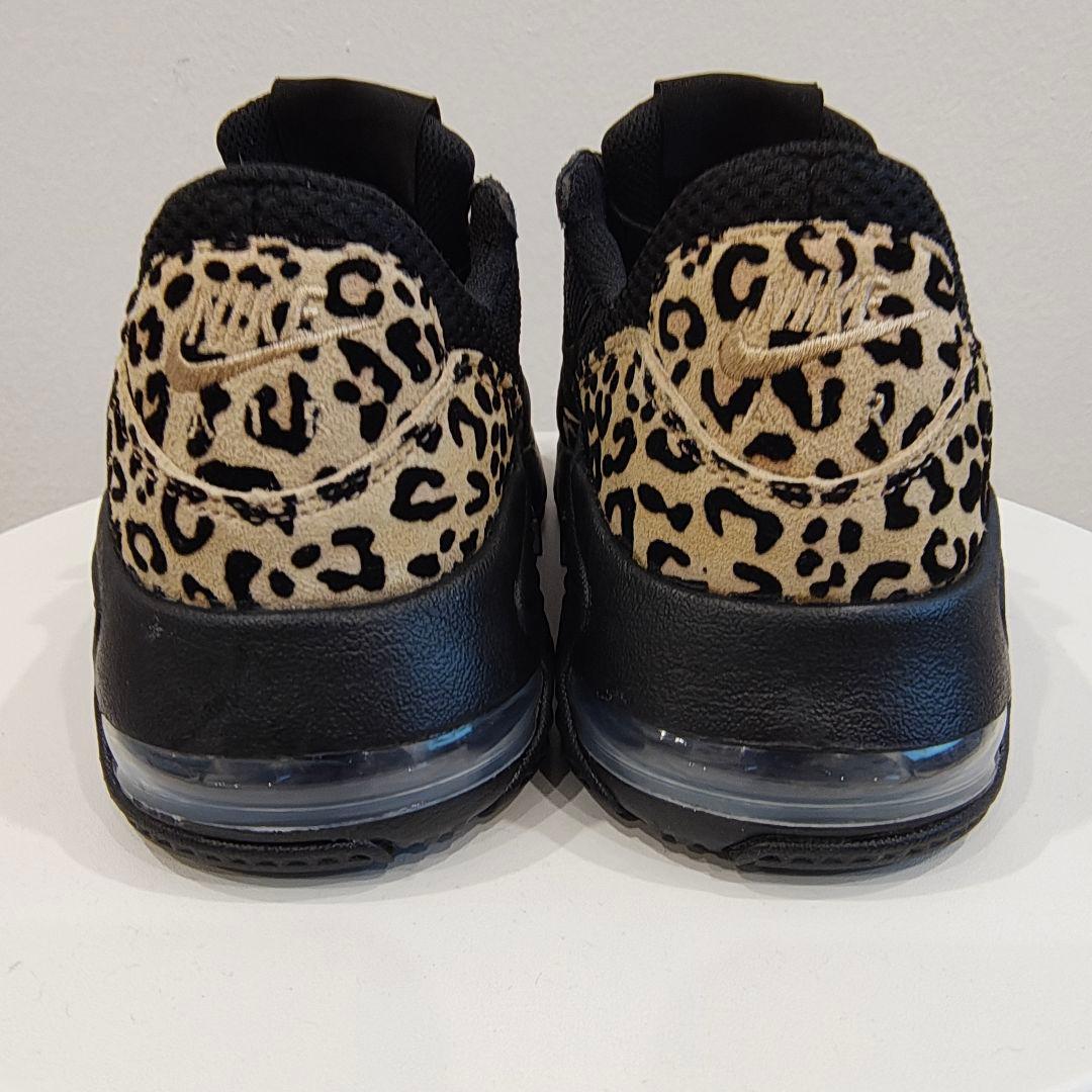 Nike Air Max ナイキ 黒 ブラック レオパード ヒョウ柄 24cm