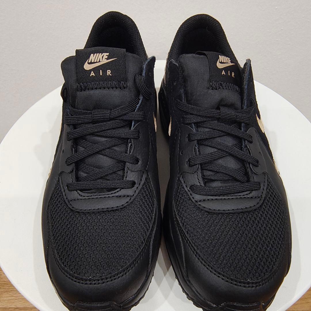 Nike Air Max ナイキ 黒 ブラック レオパード ヒョウ柄 24cm