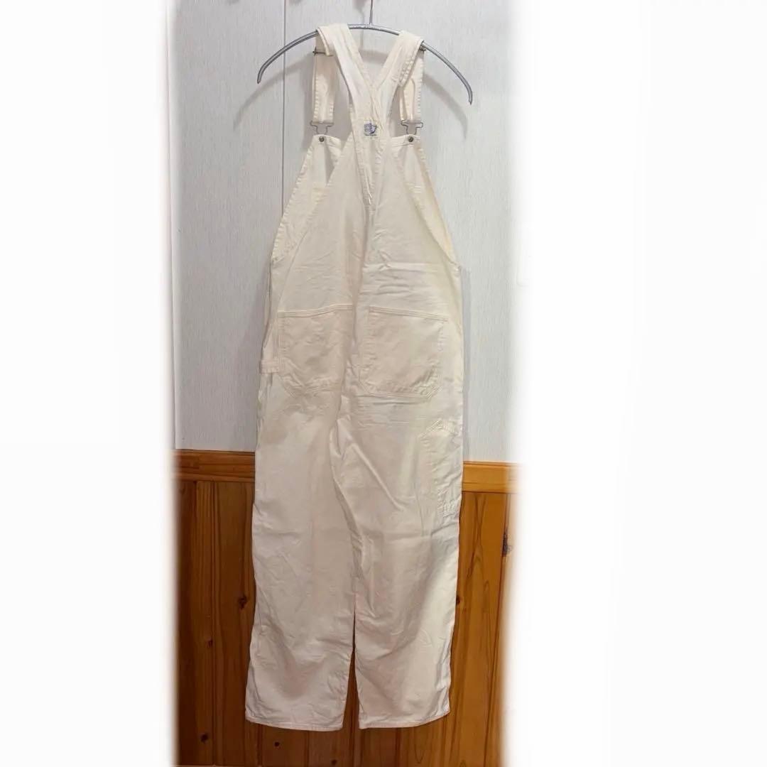 orSlow サイズXS （Mサイズ可）　　　ホワイト コットンサロペット