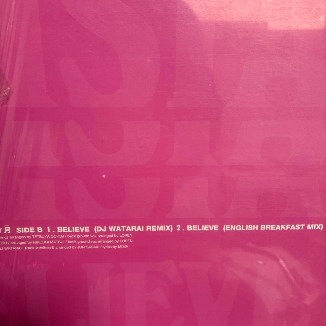 MISIA BELIEVE LPレコード