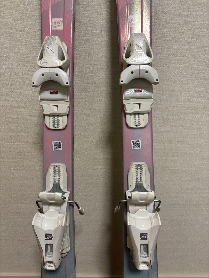 HEAD JOY スキー 青とピンクのグラデーション　127cm