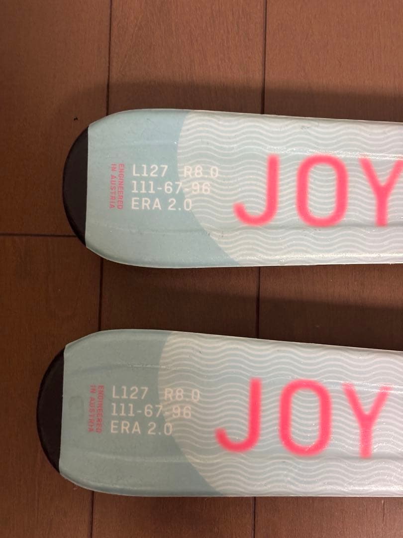 HEAD JOY スキー 青とピンクのグラデーション　127cm