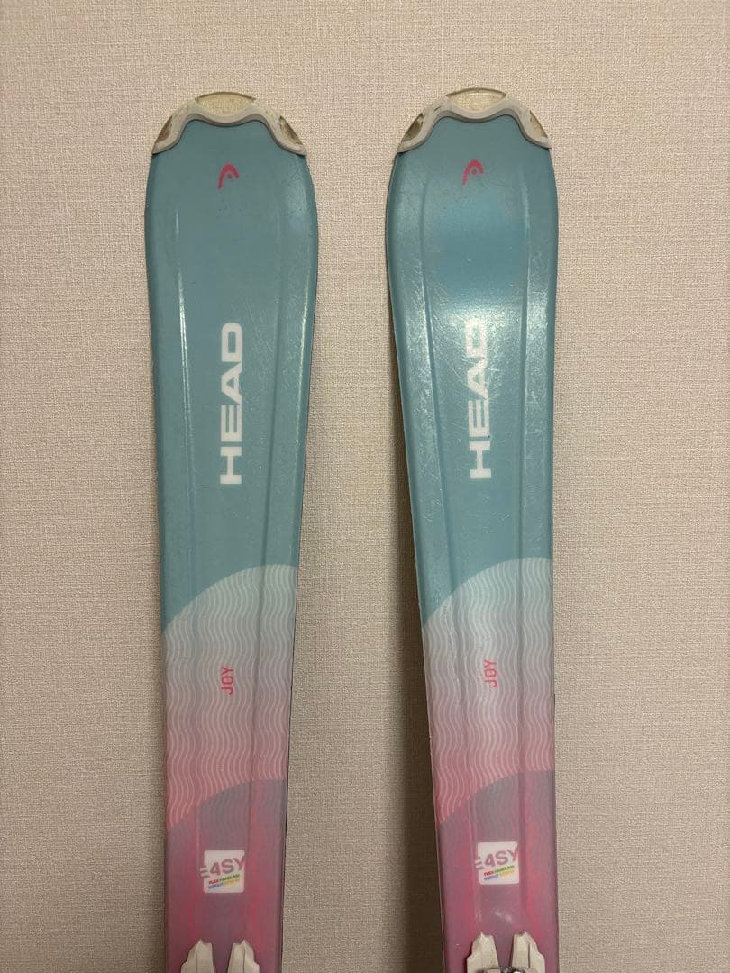 HEAD JOY スキー 青とピンクのグラデーション　127cm