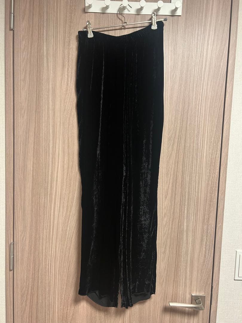 baserange olin pants ベロアパンツ