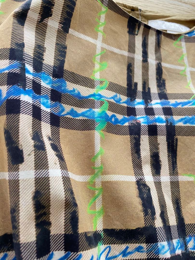 【美品】BURBERRY CHILDREN チェック柄 ワンピース ノースリーブ