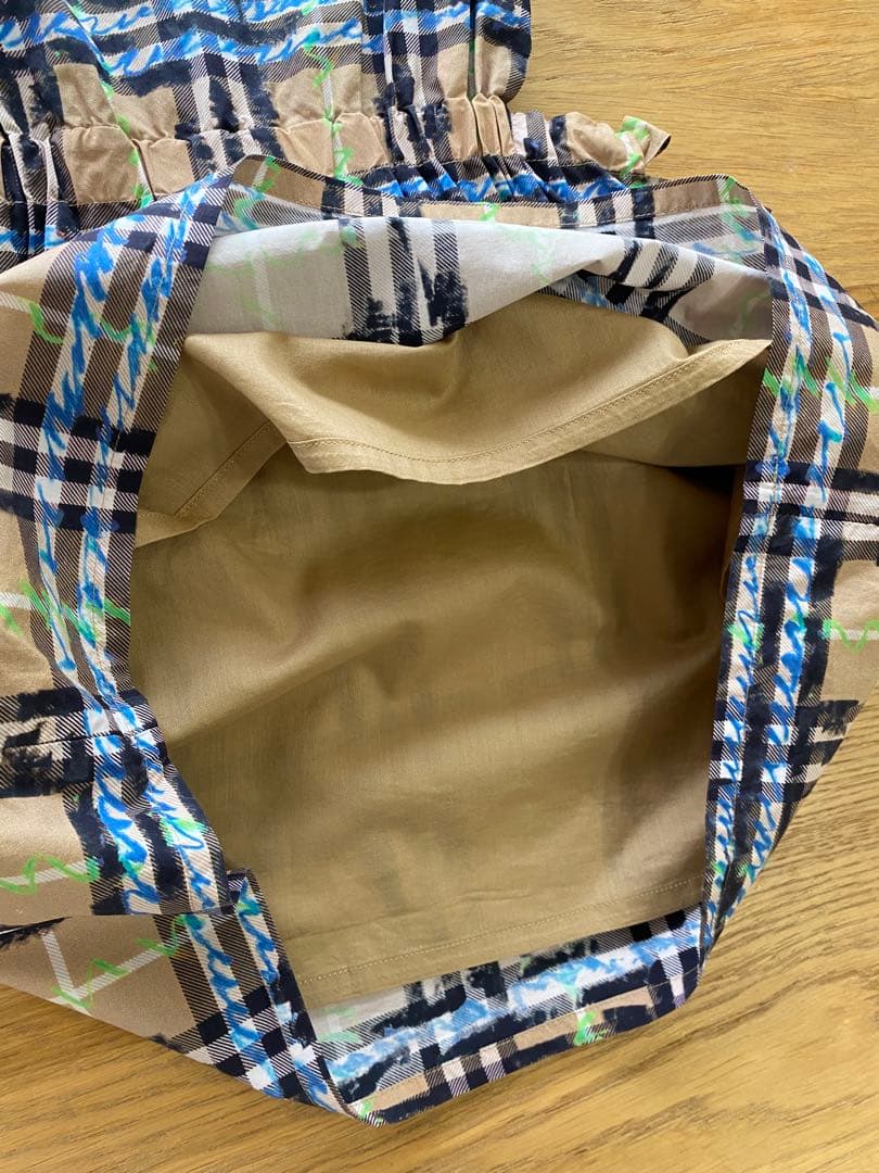 【美品】BURBERRY CHILDREN チェック柄 ワンピース ノースリーブ