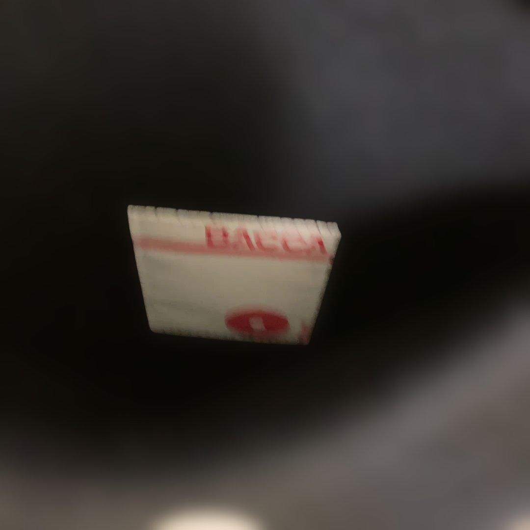 BACCA 黒ダブルクロスヘビーメルトン ミドルベスト36エディション別注色