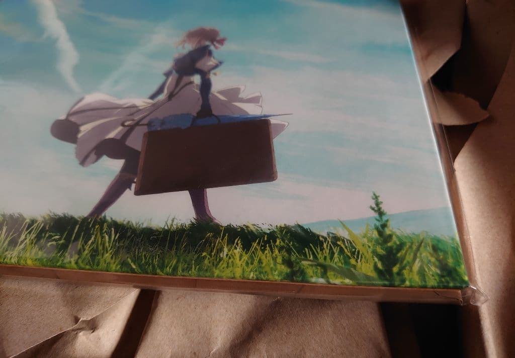 8枚用 ヴァイオレット エヴァーガーデン Amazon特典 LPサイズ収納BOX