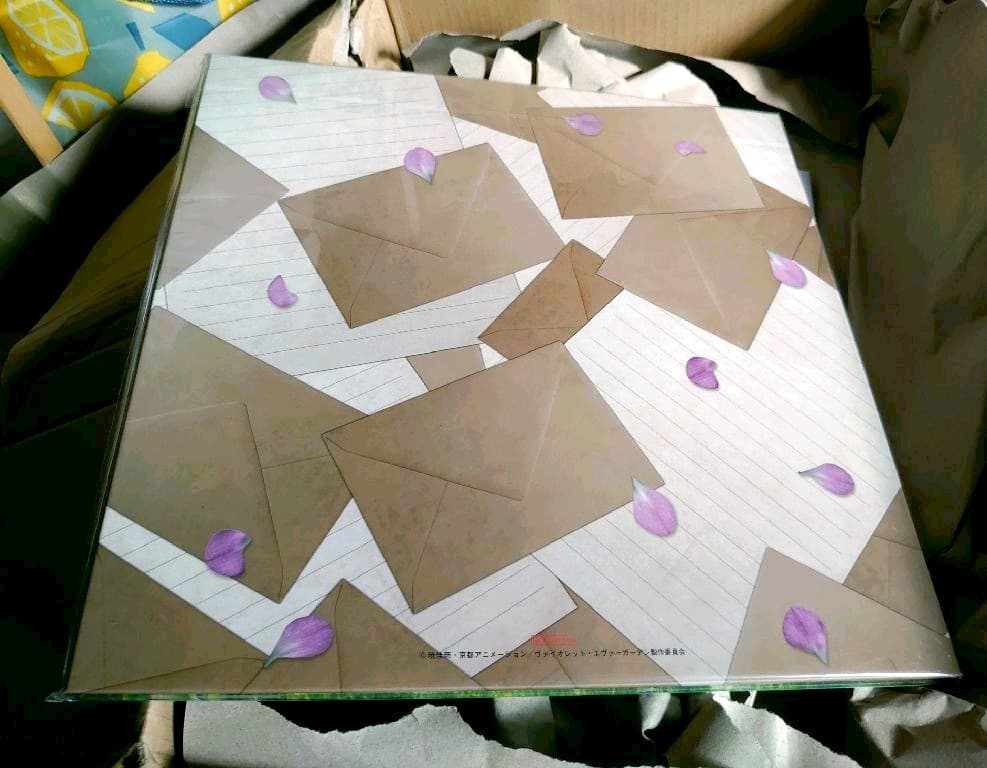 8枚用 ヴァイオレット エヴァーガーデン Amazon特典 LPサイズ収納BOX