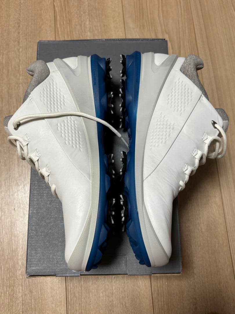 【prin】【未使用】ECCO ゴルフシューズ　ホワイト 26.5センチ