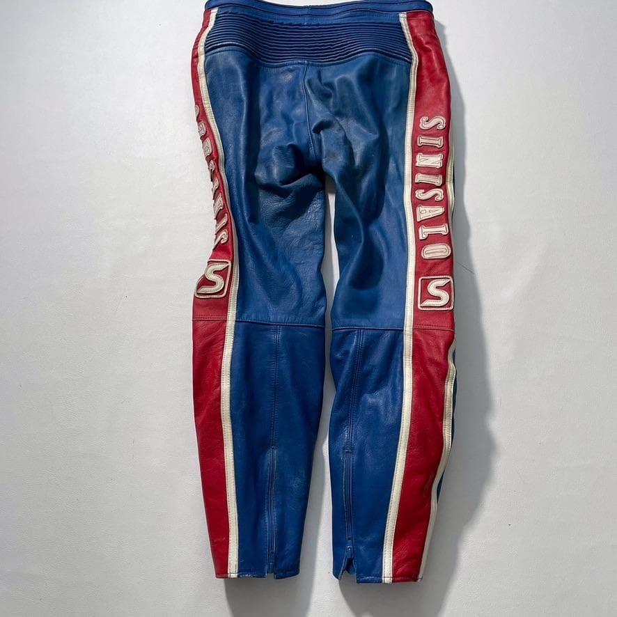 【やじよし】SINISALO レーシングスーツ 上下 54 本革 ツナギ