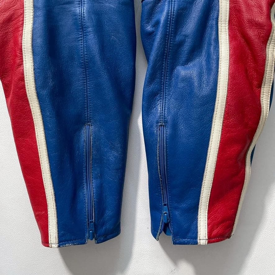 【やじよし】SINISALO レーシングスーツ 上下 54 本革 ツナギ