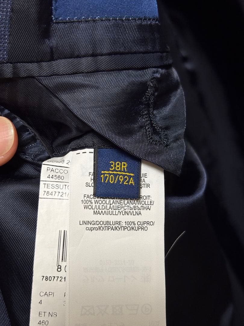 Polo Ralph Lauren スーツセットアップ ダブルジャケット パンツ