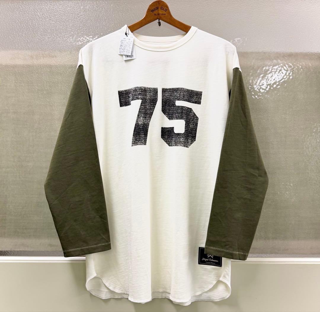 【新品】Nigel Cabourn ベースボールTシャツ 50 限定