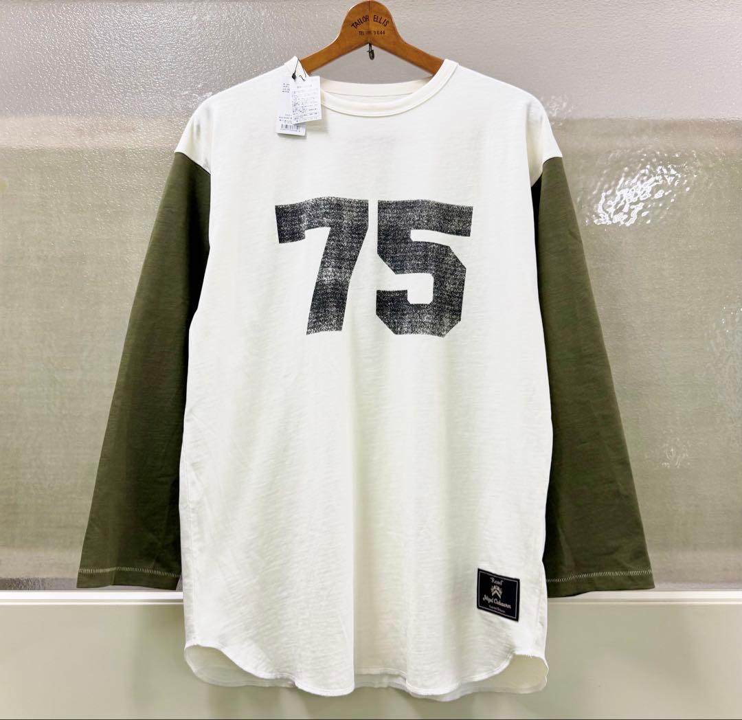 【新品】Nigel Cabourn ベースボールTシャツ 50 限定