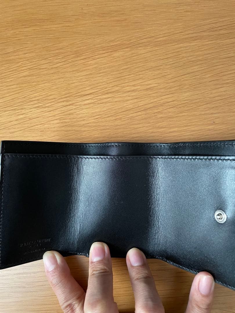 美品⭐️SAINT LAURENT メンズ タイニーウォレット 三つ折り財布