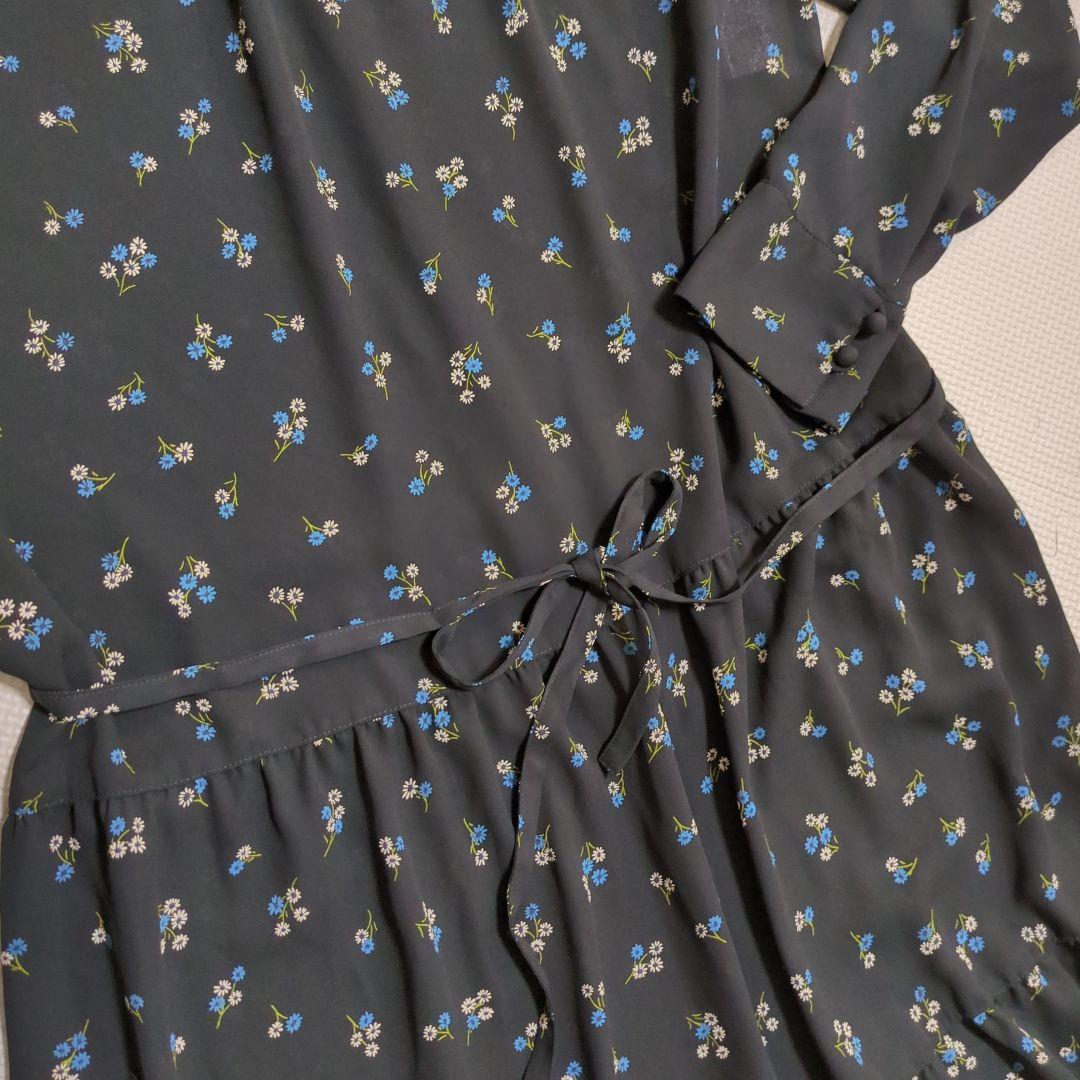 マッキントッシュフィロソフィー　ワンピース　花柄　雑誌FUDGE掲載