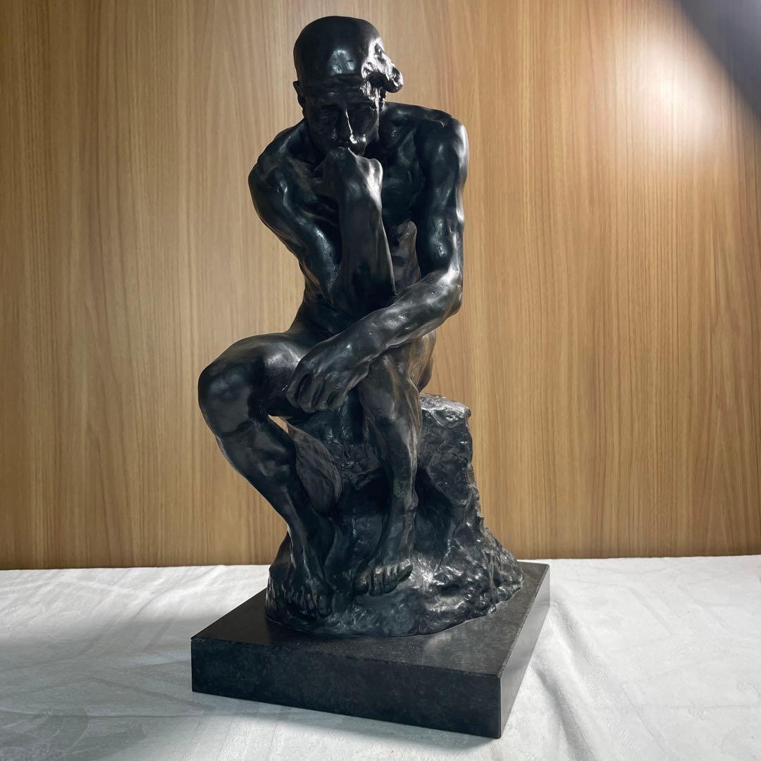 考える人 置物 オブジェ インテリア ヨーロッパ 北欧 アンティーク 高級