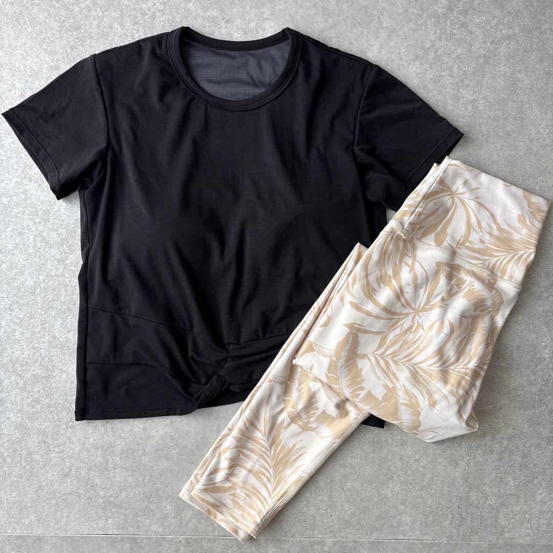 ヨガウェア セット SUKALA M ブラック・ベージュ