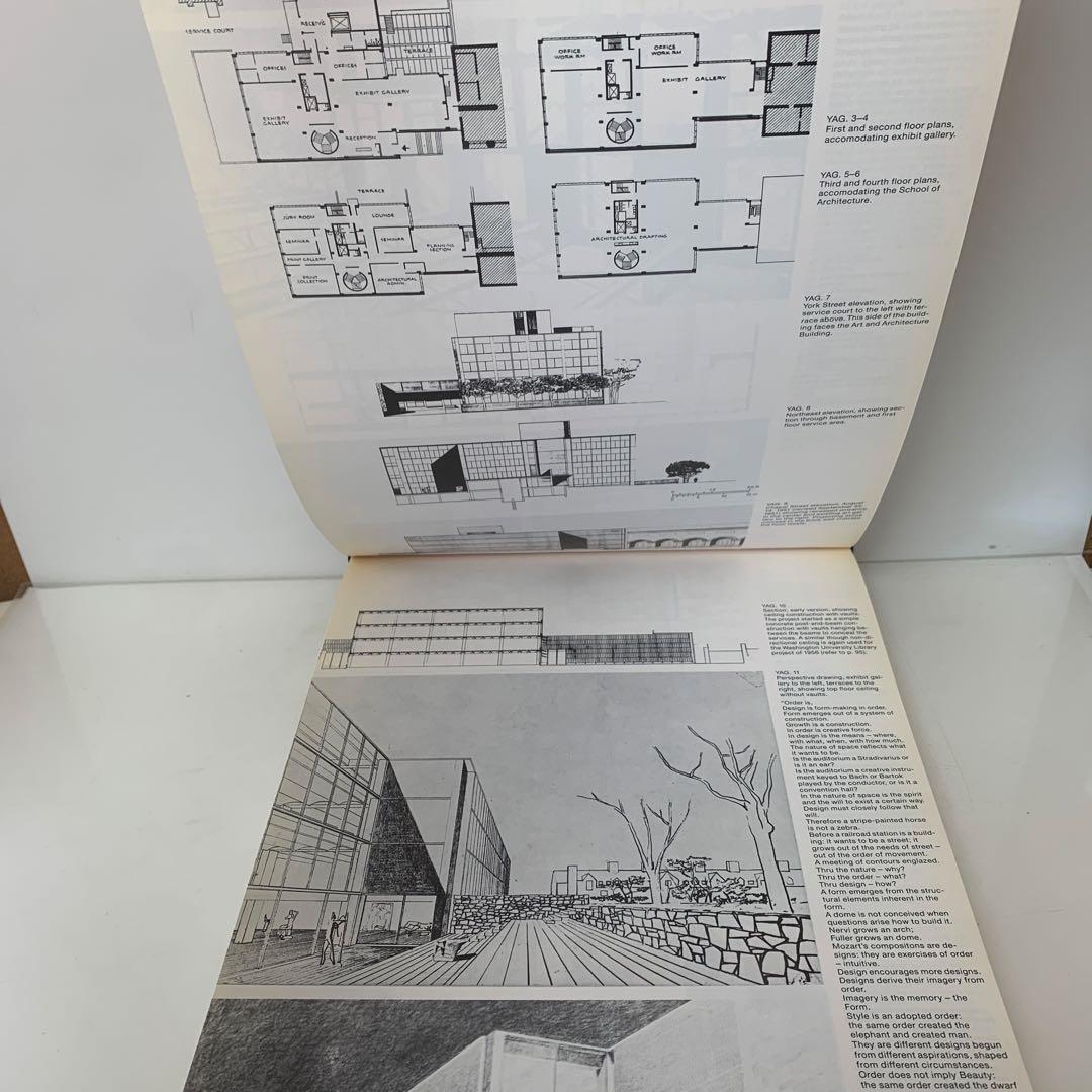 貴重作品集　ルイス・エ・カーン建築全集　1935-1974 7-E-3446
