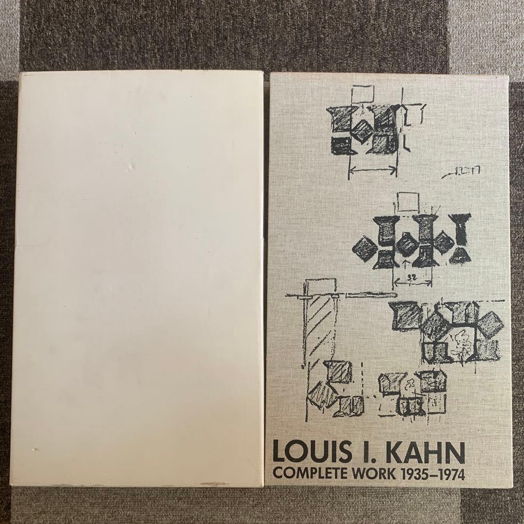 貴重作品集　ルイス・エ・カーン建築全集　1935-1974 7-E-3446