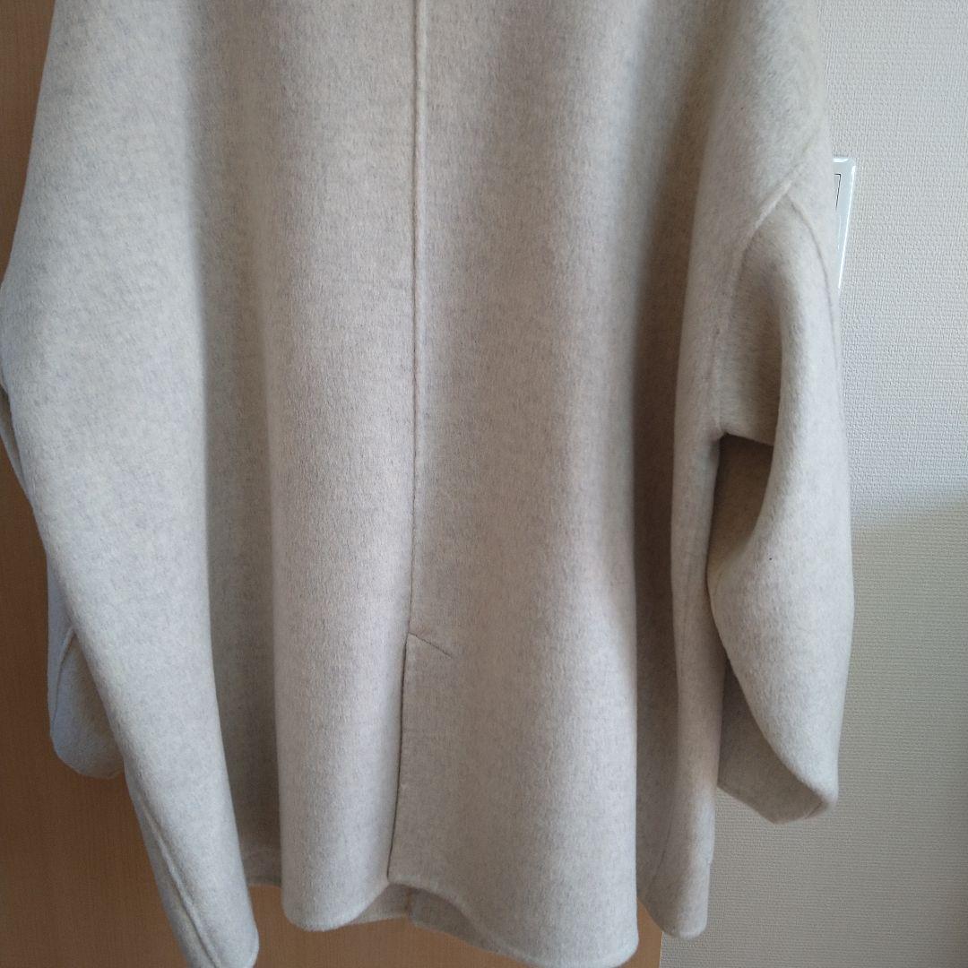 【未使用に近い】かぐれ　ウールテーラードショートコート