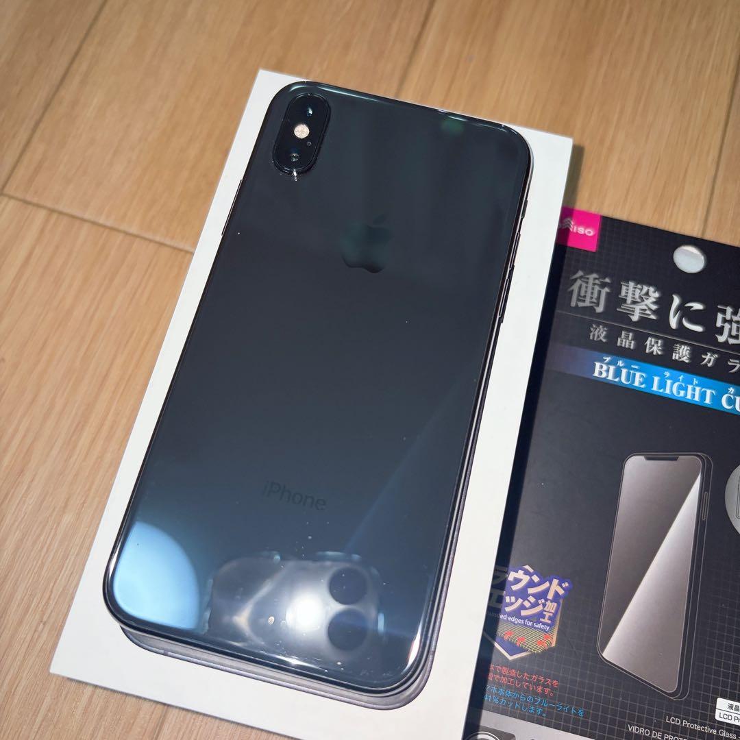 iPhone XS 本体 512GB SIMフリー スマホケース 保護フィルム