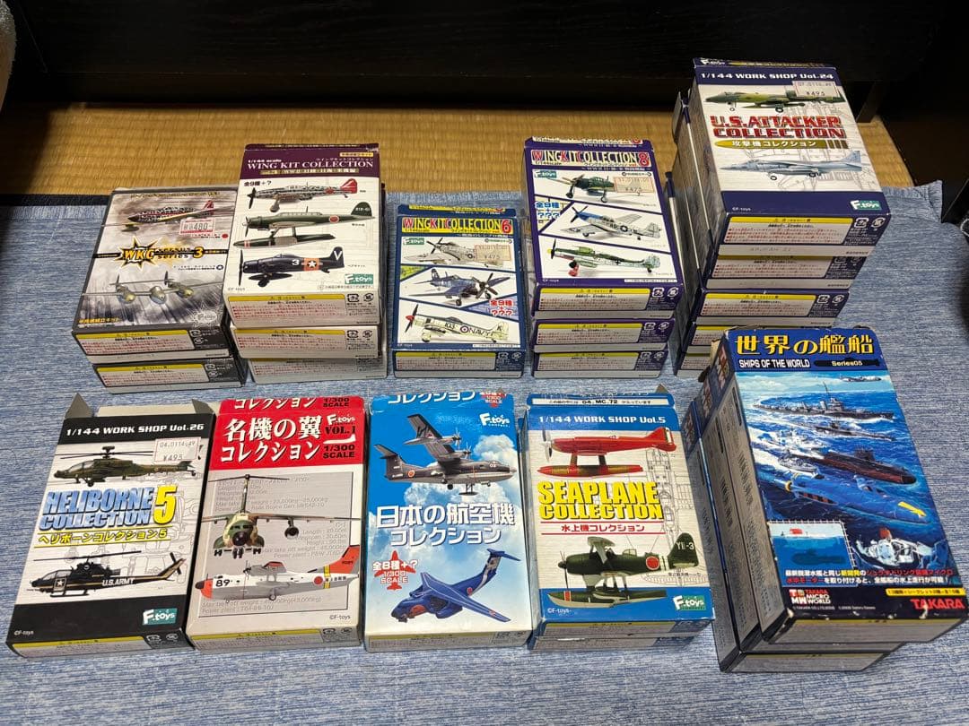 エフトイズ　攻撃機コレクション　他　プラモデル　まとめて22個セット