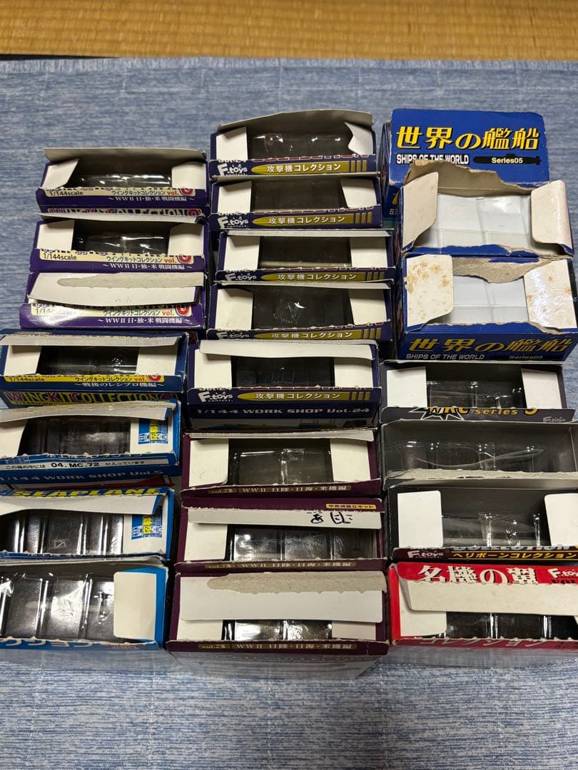 エフトイズ　攻撃機コレクション　他　プラモデル　まとめて22個セット