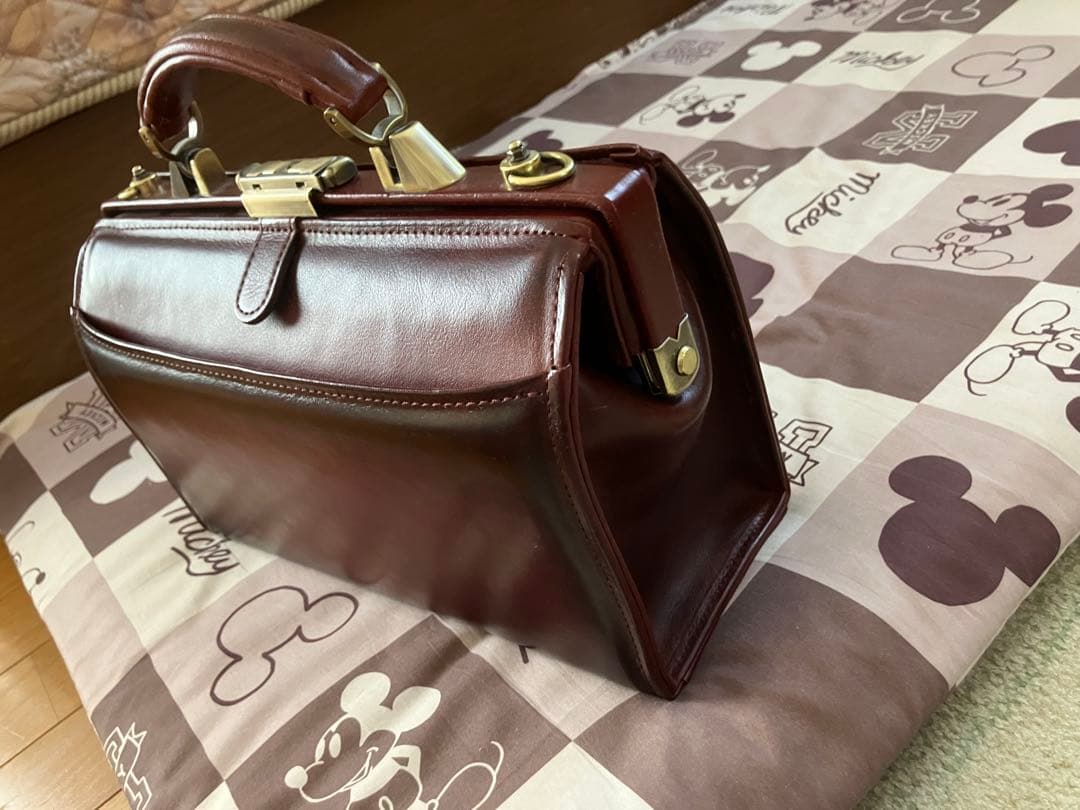 ヌメ革　atelierCODEL アトリエコデル　ミニ　ダレスバッグ　本革