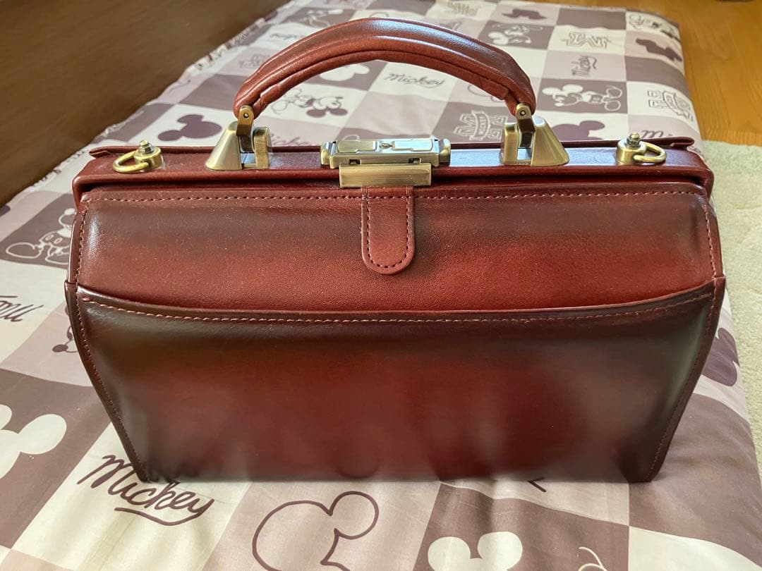 ヌメ革　atelierCODEL アトリエコデル　ミニ　ダレスバッグ　本革