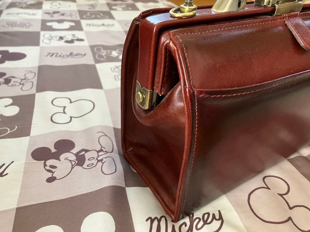 ヌメ革　atelierCODEL アトリエコデル　ミニ　ダレスバッグ　本革