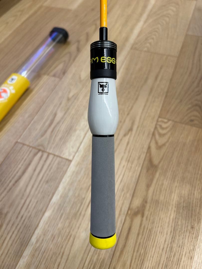 【美品】ジャッカル エッグアームロンガー　エッグイエロー