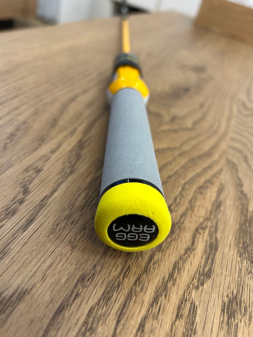 【美品】ジャッカル エッグアームロンガー　エッグイエロー