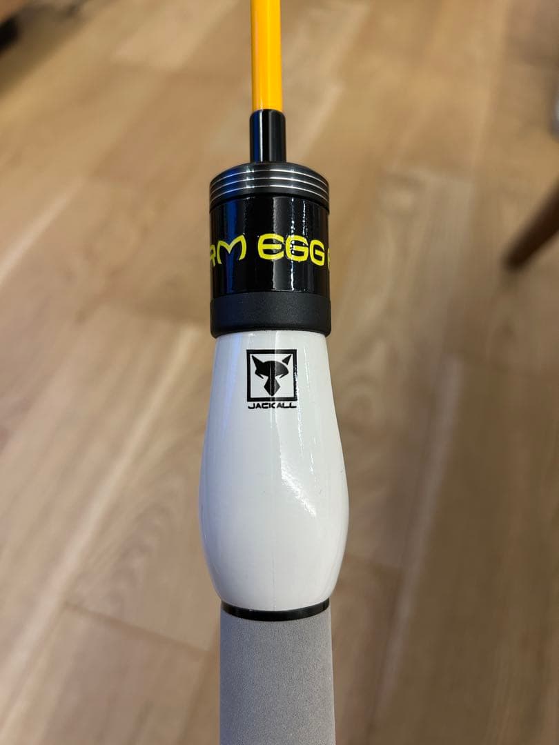 【美品】ジャッカル エッグアームロンガー　エッグイエロー