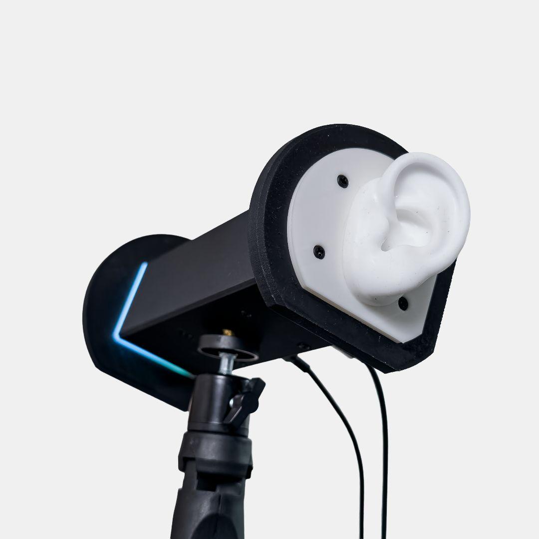 【ASMR】【上位モデル】バイノーラルマイク Bicarus 1 ケーブル付き