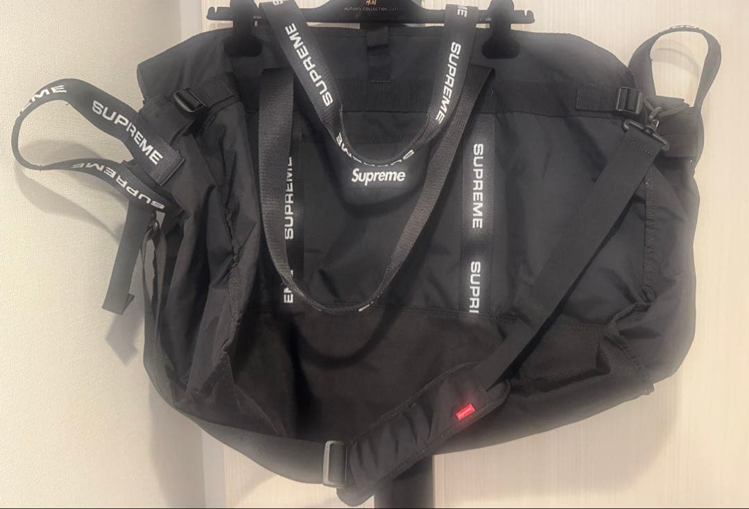 バッグ Supreme Ripstop Nylon Haul Bag Black 80L