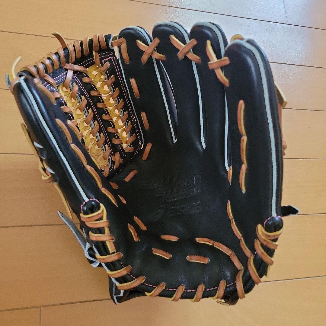 アシックス GOLD STAGE 別注オーダー 硬式グローブ 内野手用