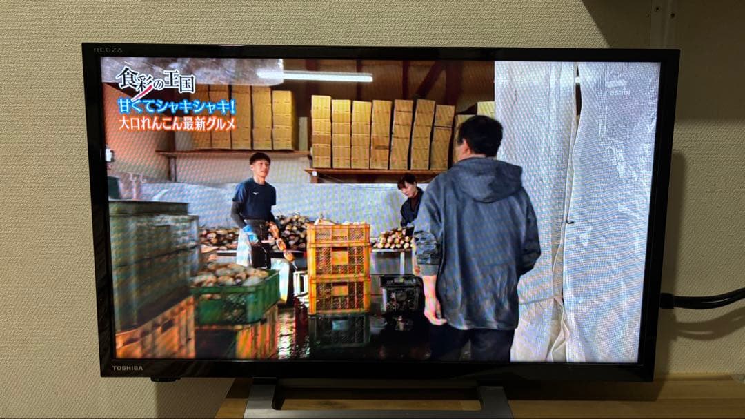 TOSHIBA REGZA 24V34　テレビ本体　★使用時間の短い美品★