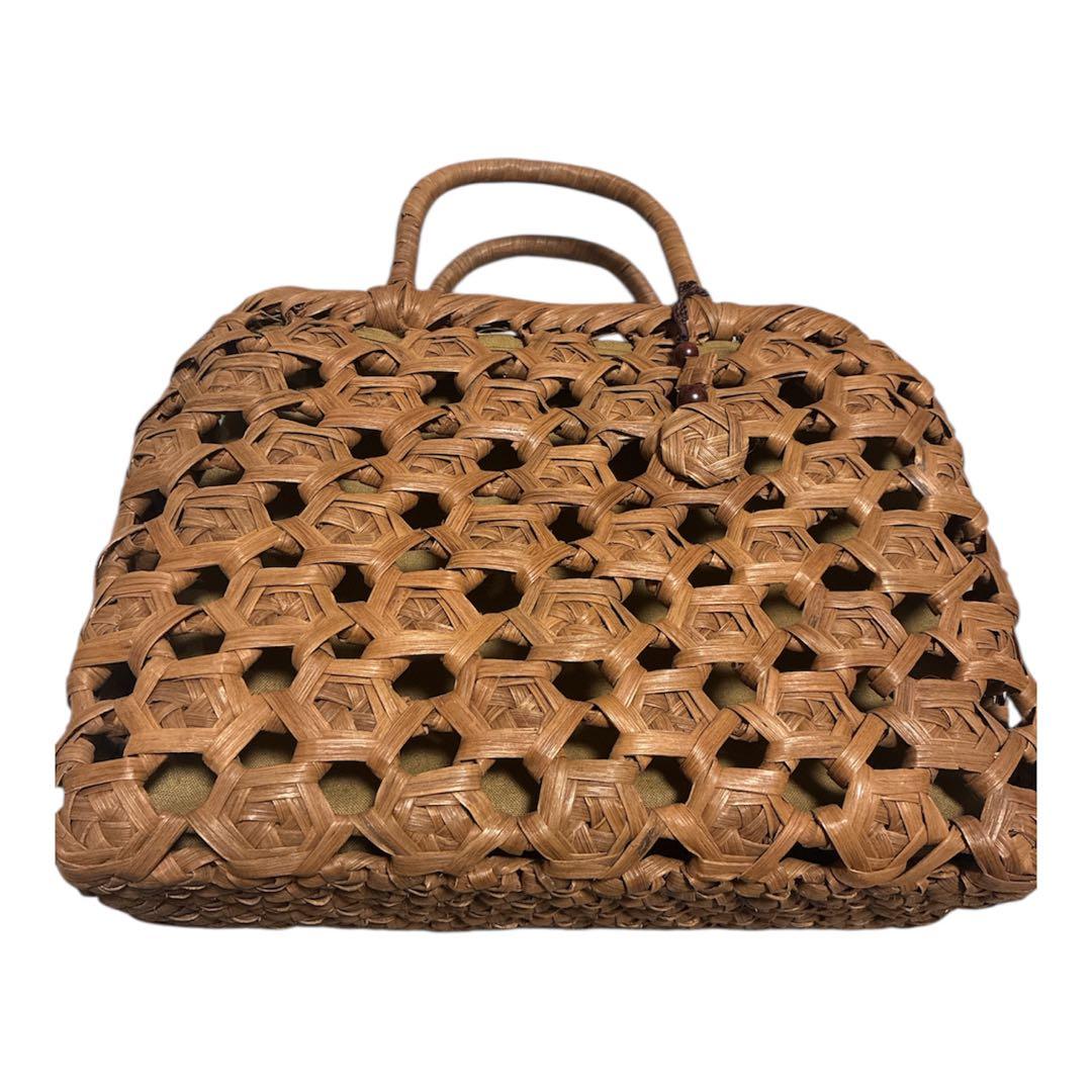 ち*ん様 志穂里　山葡萄　籠バッグ　山ぶどう　国産