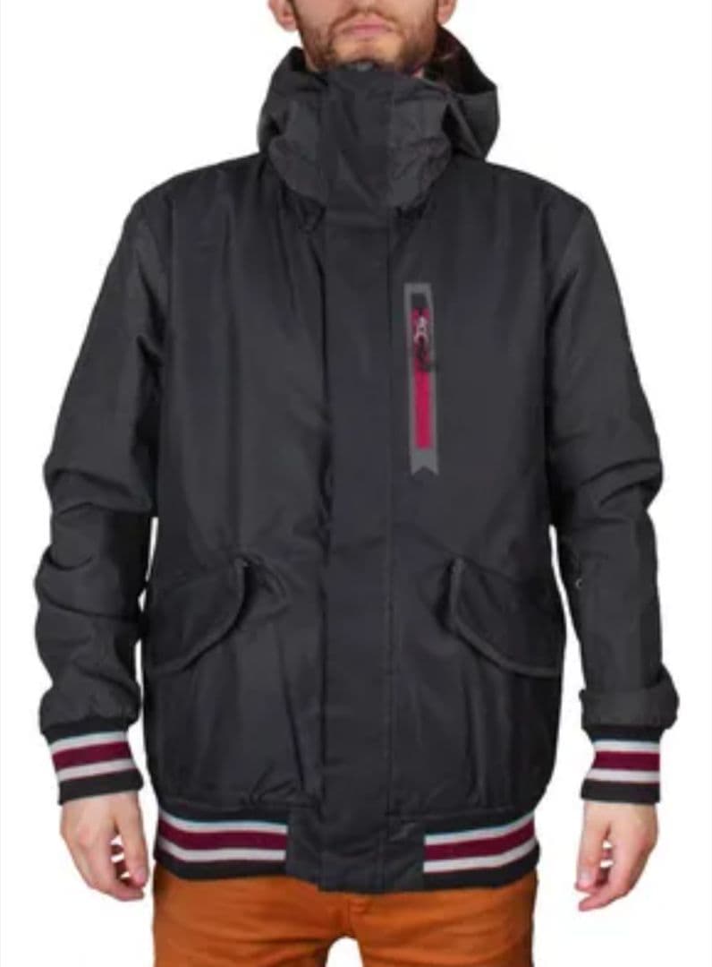 ♠【ビラボン】✨新品未使用　スノボードジャケット　スキー　黒×グレー　M