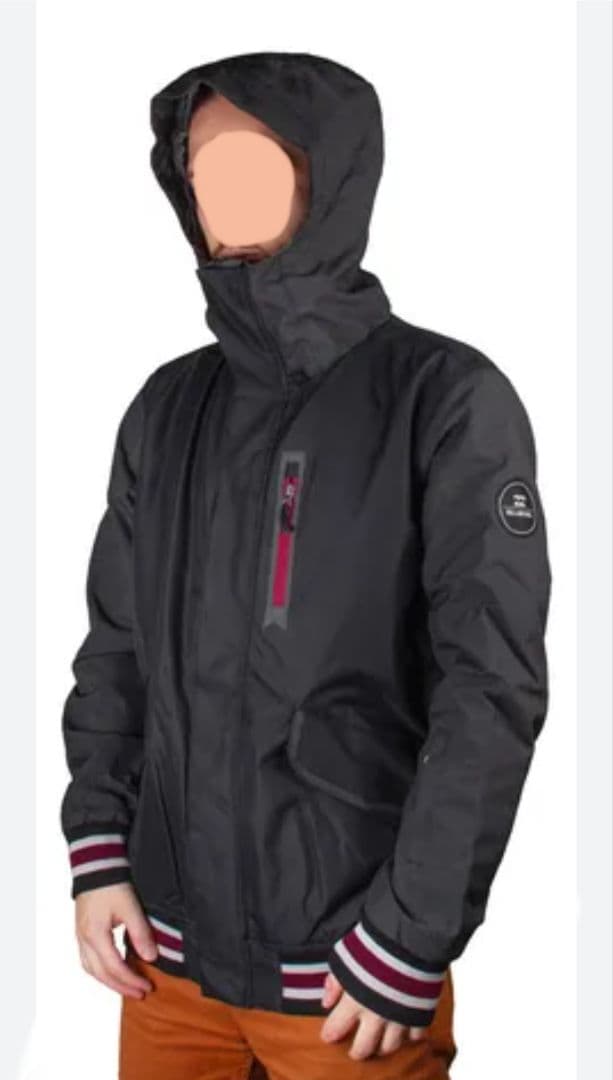 ♠【ビラボン】✨新品未使用　スノボードジャケット　スキー　黒×グレー　M