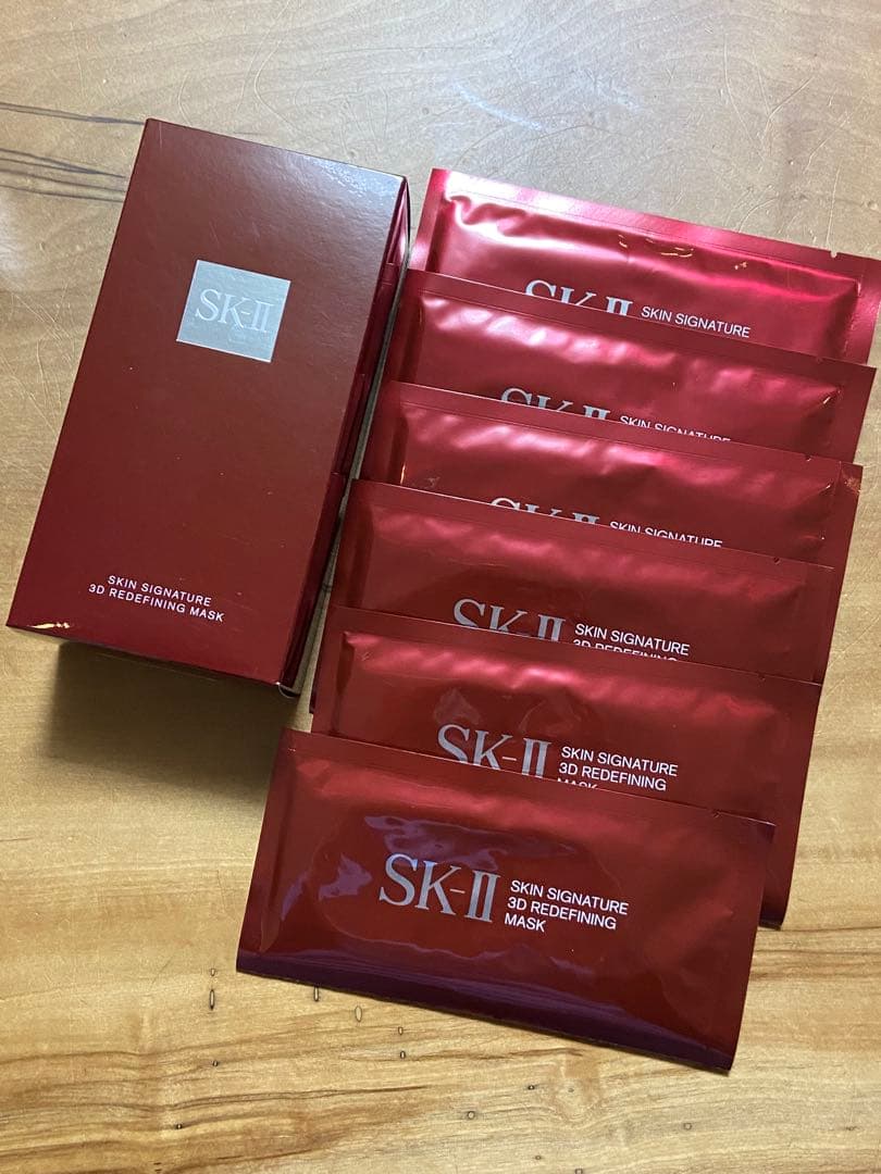 4月末までSK-II スキンシグネチャー3D リディファイニングマスク6枚