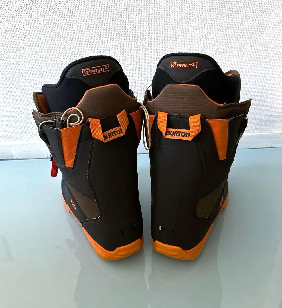 Burton MOTO スノーボードブーツ ブラウン/オレンジ　26cm