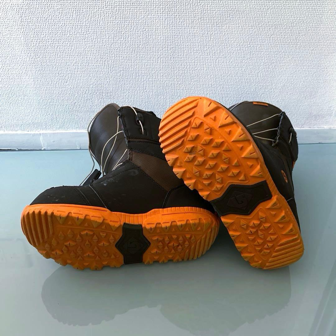 Burton MOTO スノーボードブーツ ブラウン/オレンジ　26cm