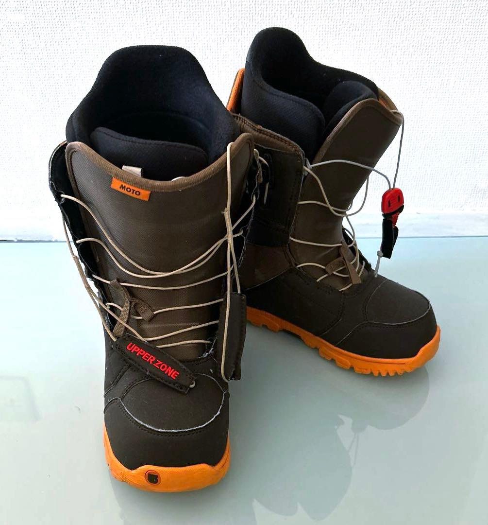 Burton MOTO スノーボードブーツ ブラウン/オレンジ　26cm