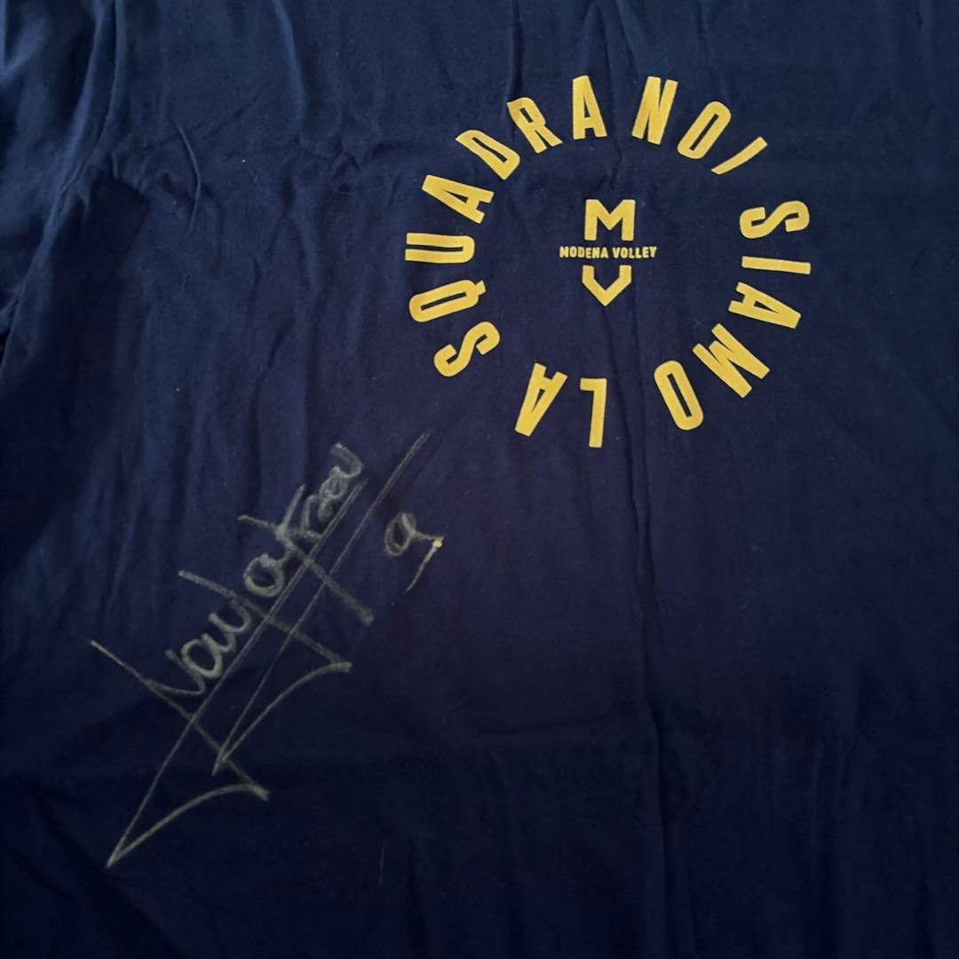 バレーボールイタリア代表 イバン・ザイツェフ選手 直筆サイン入りTシャツ