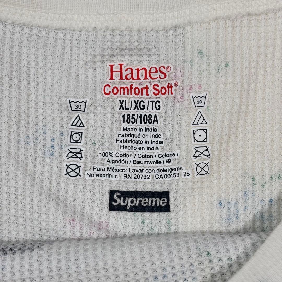 トップス Supreme Hanes Bones Thermal Crew Floral
